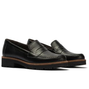 Pitillos - 11564 - NEGRO - 11564 - NEGRO - Mocasín antifaz con napa con grano combinado Negro - 1 2