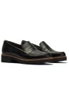 Pitillos - 11564 - NEGRO - 11564 - NEGRO - Mocasín antifaz con napa con grano combinado Negro - 2