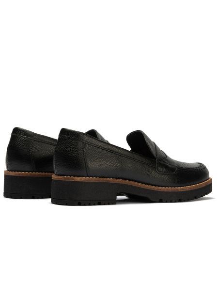 Pitillos - 11564 - NEGRO - 11564 - NEGRO - Mocasín antifaz con napa con grano combinado Negro - 3
