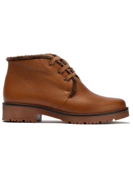 Pitillos - 11566 - CUERO - 11566 - CUERO - Botín safari en napa con grano y pelo Cuero - 1