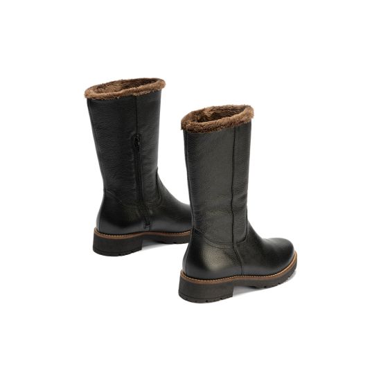 Pitillos - 11568 - NEGRO - 11568 - NEGRO - Botín militar en napa con grano Negro - 3
