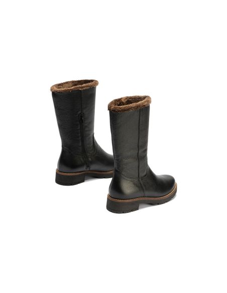Pitillos - 11568 - NEGRO - 11568 - NEGRO - Botín militar en napa con grano Negro - 3