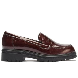 Pitillos - 11573 - BURDEOS - 11573 - BURDEOS - Mocasín antifaz en charol Burdeos - 1