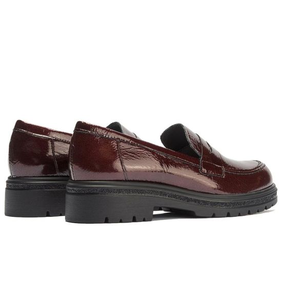 Pitillos - 11573 - BURDEOS - 11573 - BURDEOS - Mocasín antifaz en charol Burdeos - 3