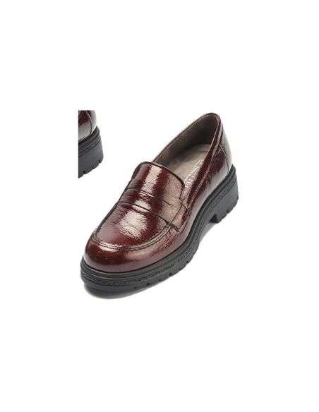 Pitillos - 11573 - BURDEOS - 11573 - BURDEOS - Mocasín antifaz en charol Burdeos - 4
