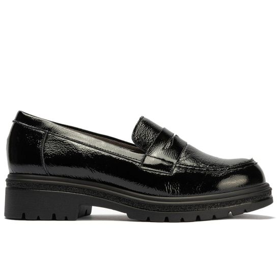 Pitillos - 11573 - NEGRO - 11573 - NEGRO - Mocasín antifaz en charol Negro - 1