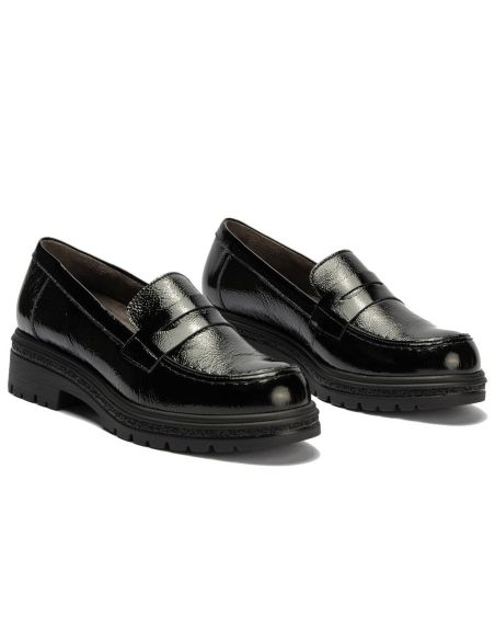 Pitillos - 11573 - NEGRO - 11573 - NEGRO - Mocasín antifaz en charol Negro - 2