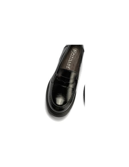 Pitillos - 11573 - NEGRO - 11573 - NEGRO - Mocasín antifaz en charol Negro - 5