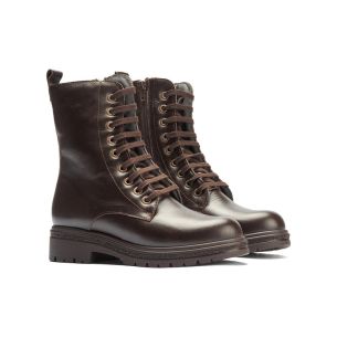 Pitillos - 11575 - MARRON - 11575 - MARRON - Bota militar en napa con cremallera Marrón - 1 2