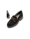 Pitillos - 11578 - NEGRO - 11578 - NEGRO - Mocasín en ante con adorno Negro - 4