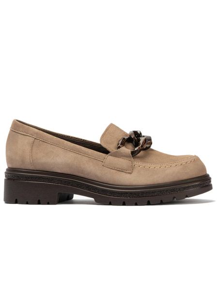 Pitillos - 11578 - TOPO - 11578 - TOPO - Mocasín en ante con adorno Topo - 1