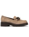 Pitillos - 11578 - TOPO - 11578 - TOPO - Mocasín en ante con adorno Topo - 1