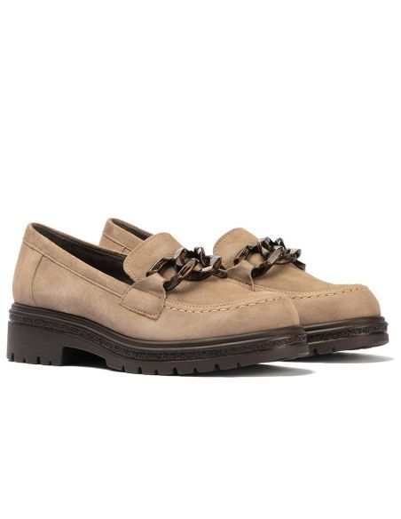 Pitillos - 11578 - TOPO - 11578 - TOPO - Mocasín en ante con adorno Topo - 2