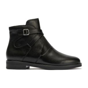 Pitillos - 11583 - NEGRO - 11583 - NEGRO - Botín en napa con detalle hebilla lateral cruzada Negro - 1