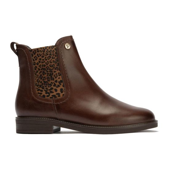 Pitillos - 11584 - MARRON - 11584 - MARRON - Botin chelsea en napa con elástico fantasia Marrón - 1