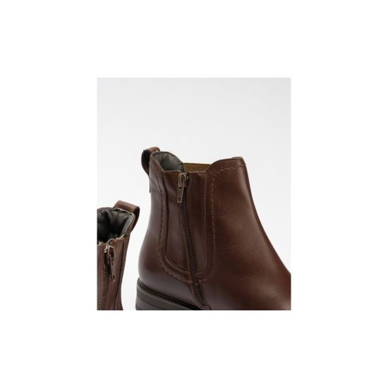 Pitillos - 11584 - MARRON - 11584 - MARRON - Botin chelsea en napa con elástico fantasia Marrón - 4