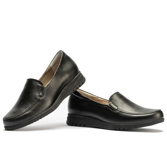Pitillos - 116 - NEGRO - 116 - NEGRO - Manoletina Básica Piso de Goma Negro - 5