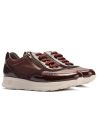 Pitillos - 11601 - BURDEOS - 11601 - BURDEOS - Deportivo combinado charol con napa grano con cremalleran Burdeos - 2