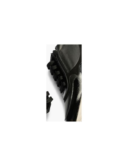 Pitillos - 11601 - NEGRO - 11601 - NEGRO - Deportivo combinado charol con napa grano con cremallera Negro - 6