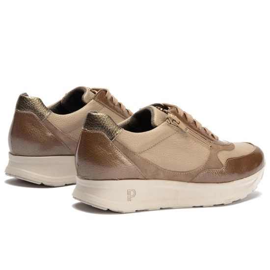 Pitillos - 11601 - TOPO - 11601 - TOPO - Deportivo combinado charol con napa grano con cremallera Topo - 3