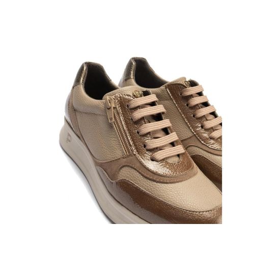 Pitillos - 11601 - TOPO - 11601 - TOPO - Deportivo combinado charol con napa grano con cremallera Topo - 4
