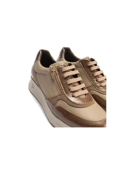 Pitillos - 11601 - TOPO - 11601 - TOPO - Deportivo combinado charol con napa grano con cremallera Topo - 4