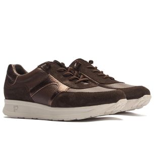 Pitillos - 11603 - MARRON - 11603 - MARRON - Deportivo combinado serraje 2