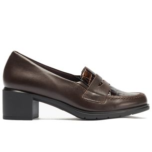 Pitillos - 11620 - MARRON - 11620 - MARRON - Mocasín antifaz combinado napa con charol coco Marrón - 1