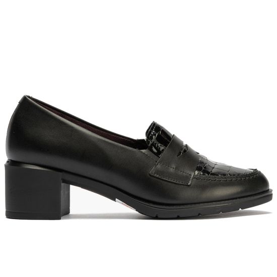 Pitillos - 11620 - NEGRO - 11620 - NEGRO - Mocasín antifaz combinado napa con charol coco Negro - 1
