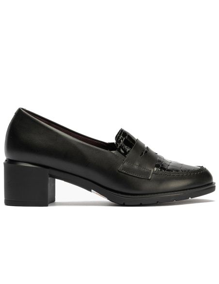 Pitillos - 11620 - NEGRO - 11620 - NEGRO - Mocasín antifaz combinado napa con charol coco Negro - 1