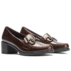 Pitillos - 11621 - MARRON - 11621 - MARRON - Mocasín adorno en charol Marrón - 1 2