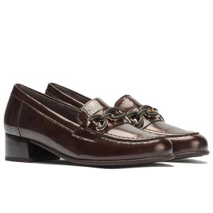 Pitillos - 11635 - MARRON - 11635 - MARRON - Mocasín en charol con adorno Marrón - 1 2