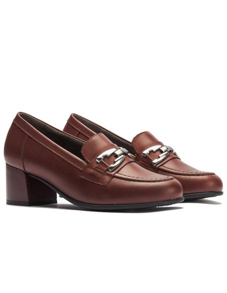 Pitillos - 11645 - BURDEOS - 11645 - BURDEOS - Mocasín piel napa con adorno Burdeos - 2