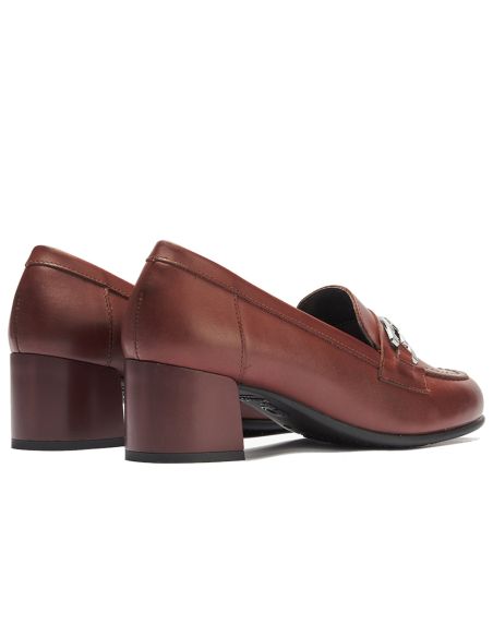 Pitillos - 11645 - BURDEOS - 11645 - BURDEOS - Mocasín piel napa con adorno Burdeos - 3