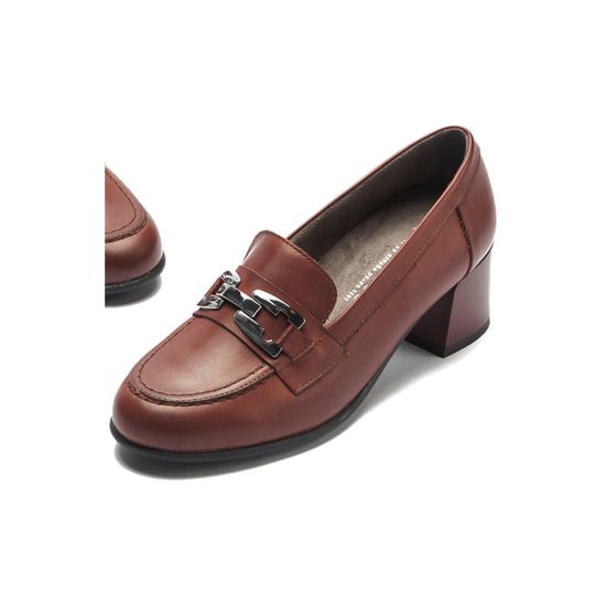 Pitillos - 11645 - BURDEOS - 11645 - BURDEOS - Mocasín piel napa con adorno Burdeos - 4