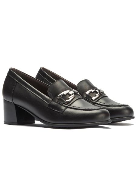 Pitillos - 11645 - NEGRO - 11645 - NEGRO - Mocasín piel napa con adorno Negro - 2