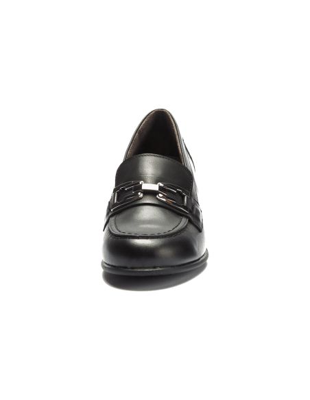 Pitillos - 11645 - NEGRO - 11645 - NEGRO - Mocasín piel napa con adorno Negro - 4