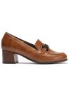 Pitillos - 11645 - CUERO - 11645 - CUERO - Mocasín piel napa con adorno Cuero - 1