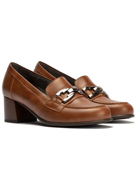 Pitillos - 11645 - CUERO - 11645 - CUERO - Mocasín piel napa con adorno Cuero - 2