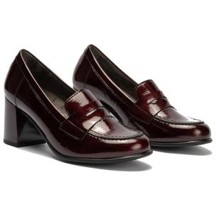 Pitillos - 11650 - BURDEOS - 11650 - BURDEOS - Mocasín antifaz en charol Burdeos - 1 2