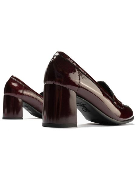Pitillos - 11650 - BURDEOS - 11650 - BURDEOS - Mocasín antifaz en charol Burdeos - 5