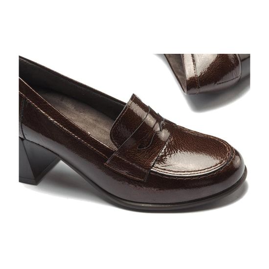 Pitillos - 11650 - MARRON - 11650 - MARRON - Mocasín antifaz en charol Marrón - 4