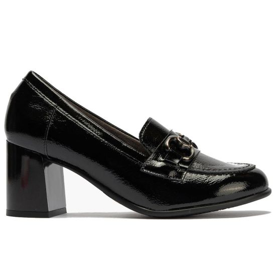 Pitillos - 11652 - NEGRO - 11652 - NEGRO - Mocasin charol con adorno Negro - 1