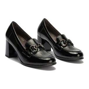 Pitillos - 11652 - NEGRO - 11652 - NEGRO - Mocasin charol con adorno Negro - 1 2