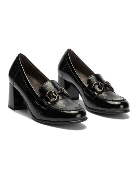 Pitillos - 11652 - NEGRO - 11652 - NEGRO - Mocasin charol con adorno Negro - 2
