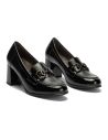 Pitillos - 11652 - NEGRO - 11652 - NEGRO - Mocasin charol con adorno Negro - 2