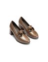 Pitillos - 11652 - TOPO - 11652 - TOPO - Mocasin charol con adorno Topo - 4