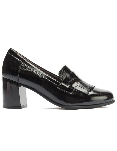 Pitillos - 11654 - NEGRO - 11654 - NEGRO - Mocasín antifaz flecos charol Negro - 1