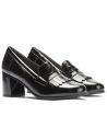 Pitillos - 11654 - NEGRO - 11654 - NEGRO - Mocasín antifaz flecos charol Negro - 2