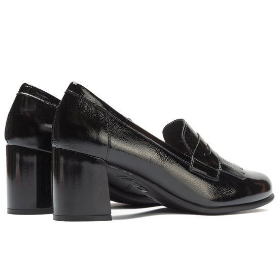 Pitillos - 11654 - NEGRO - 11654 - NEGRO - Mocasín antifaz flecos charol Negro - 3